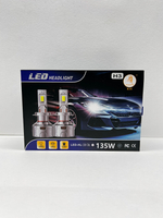 H3 / Автомобильные светодиодные лампы, H3, 135W, 6000 Lm, 12 вольт, LED-HL X12, ИКС Двенадцать, TG (2 шт. / комплект)