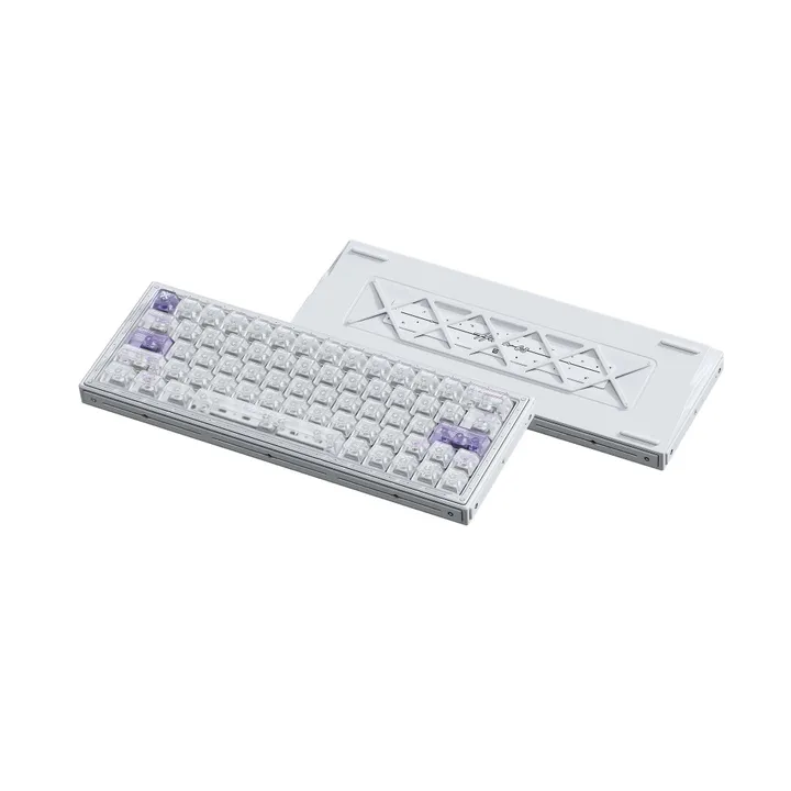 WLmouse HUAN63 HE Magnesium Alloys Keyboard White