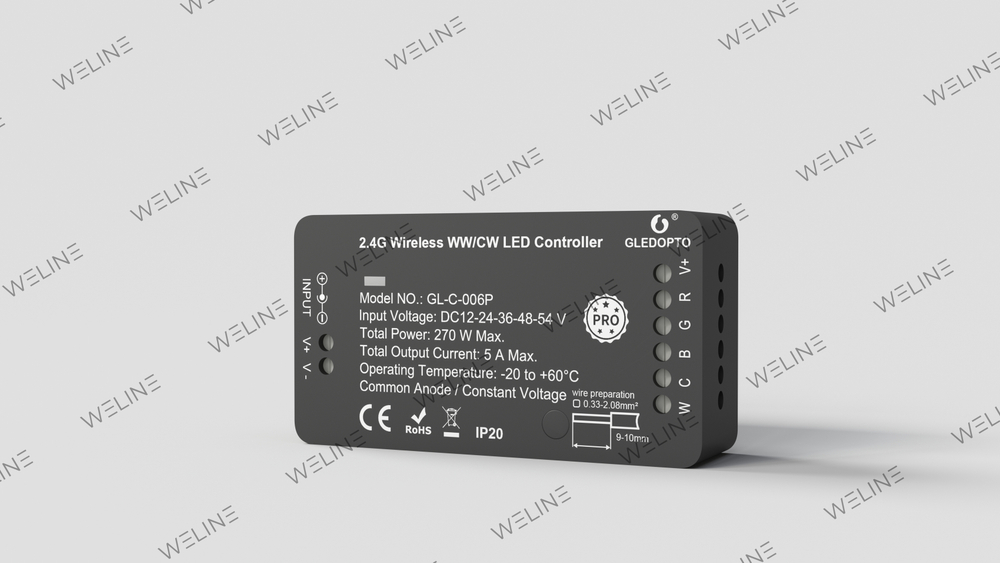 Mono, CCT и RGBCW Контроллеры Zigbee Weline ZigBox