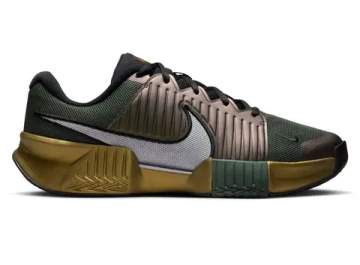 Мужские теннисные кроссовки Nike Zoom GP Challenge Pro Clay Premium - camo green/metallic gold/black/pure platinum