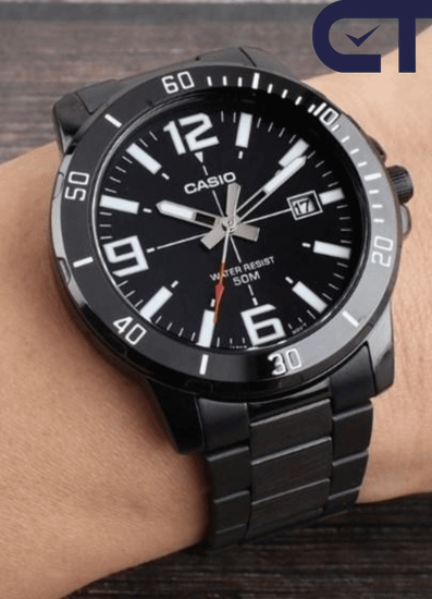 Casio MTP-VD01B-1B — мужские наручные часы