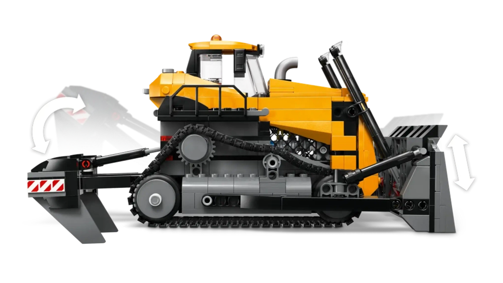 Конструктор LEGO City 60466 Желтый бульдозер