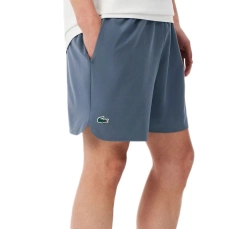 Мужские теннисные шорты Lacoste Tennis x Novak Djokovic On Court - grey