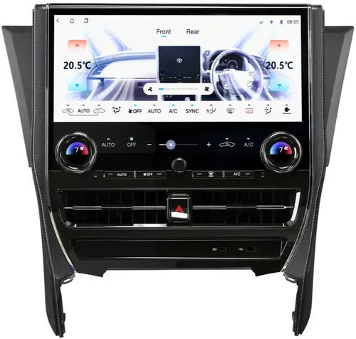 Магнитола для Toyota Alphard 30, Vellfire 2015-2023 (любая комплектация) - Kuberg ZH-T1401BL (черная) на Android 12, Быстрая, 4G SIM-слот, CarPlay