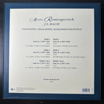 Мстислав Ростропович – Бах: Сюиты для виолончели 4LP (Европа 2016г.)