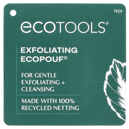 EcoTools, отшелушивающий спонж EcoPouf®, 1 спонж