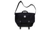 Carhartt WIP Nylon Messenger Bag, Crossbody Bag, Shoulder Bag Regular Unisex Black
