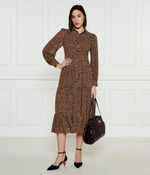 Платье Michael Kors - коричневый(MR582L7GRY)
