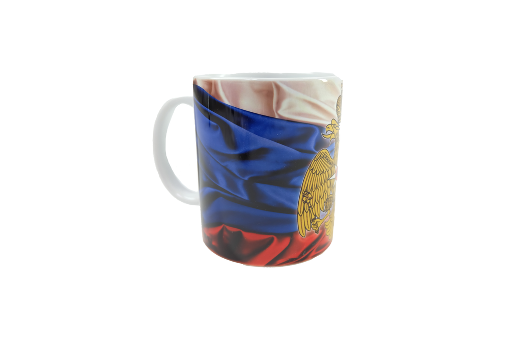 Кружка «Герб МЧС России. Флаг России»