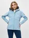 Ветровка женская softshell голубого цвета, размер 48
