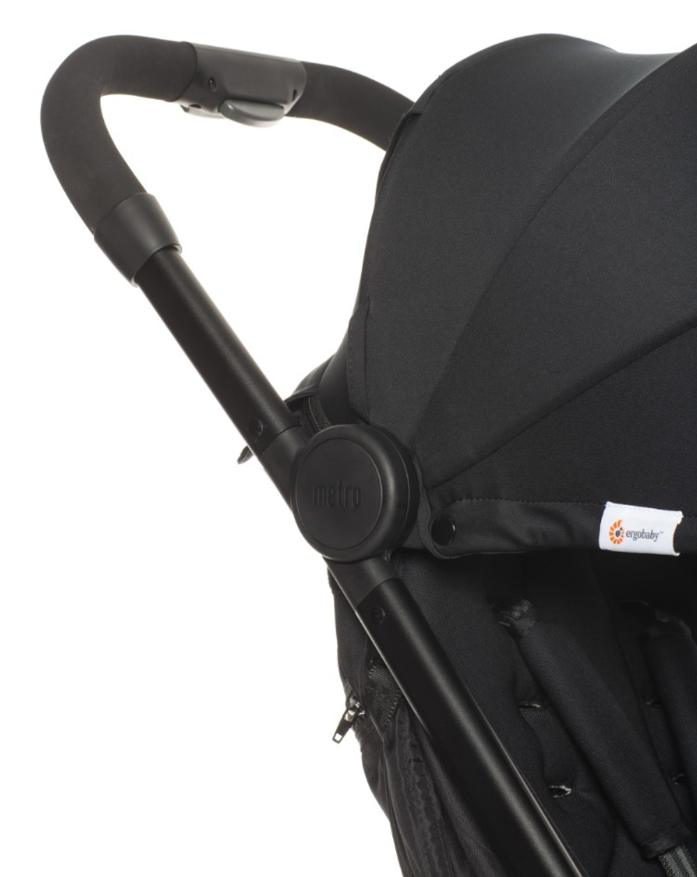 Ergobaby metro+compact comfort черная детская коляска