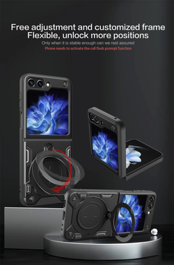 Чехол с кольцом Big Ring Case для Samsung Galaxy Z Flip 7 FE