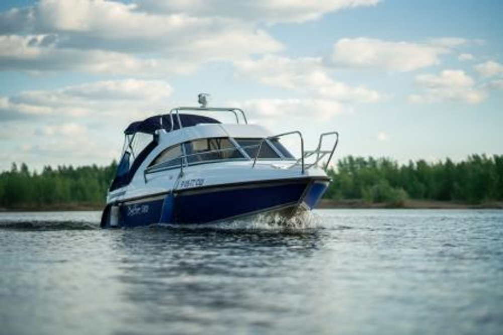Алюминиевый катер Bossforr (Босфор) 580 HT синий