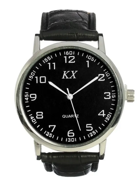 Часы наручные мужские "KX -  классика", d=3.8 см, микс