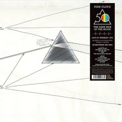Pink Floyd. Dark Side Of The Moon - Live At Wembley 1974. 50th Anniversary (LP) Пинк Флойд
