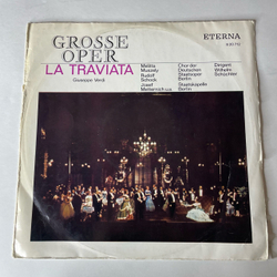 Винтажная виниловая пластинка LP Giuseppe Verdi Верди, Melitta Muszely, Rudolf Schock, Josef Metternich, Chor der Deutschen Staatsoper Berlin La Traviata Травиата (ГДР 1967)