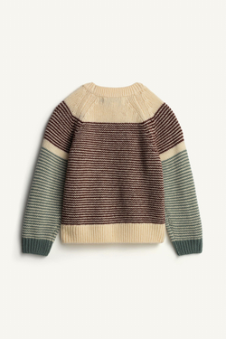 ZARA СВИТЕР С КРУГЛЫМ ВЫРЕЗОМ - LIMITED EDITION, РАЗНОЦВЕТНЫЙ