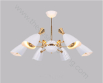 Ceiling design lamp  Duke by Delightfull (6 lampshades,  White)