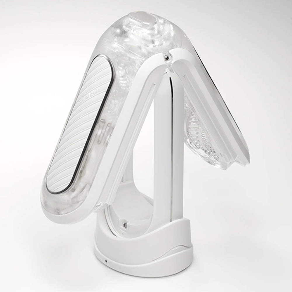 Белый мастурбатор с вибрацией Tenga Flip Zero Gravity TFZ-104