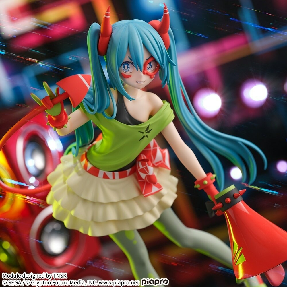 Фигурка SEGA FIGURIZMα Hatsune Miku: Project DIVA X: Hatsune Miku DE:MONSTAR T.R. Мику Хацунэ: Проект Дива X: Мику Хацунэ