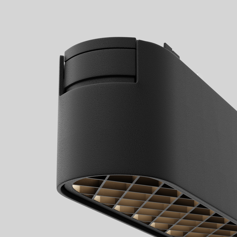 Магнитный трековый светильник Maytoni Basis Grid TR084-1-6W4K-B