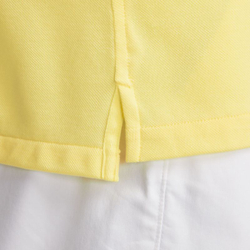 Мужское теннисное поло Nike Polo Dri-Fit Heritage Slim2 - lemon chiffon
