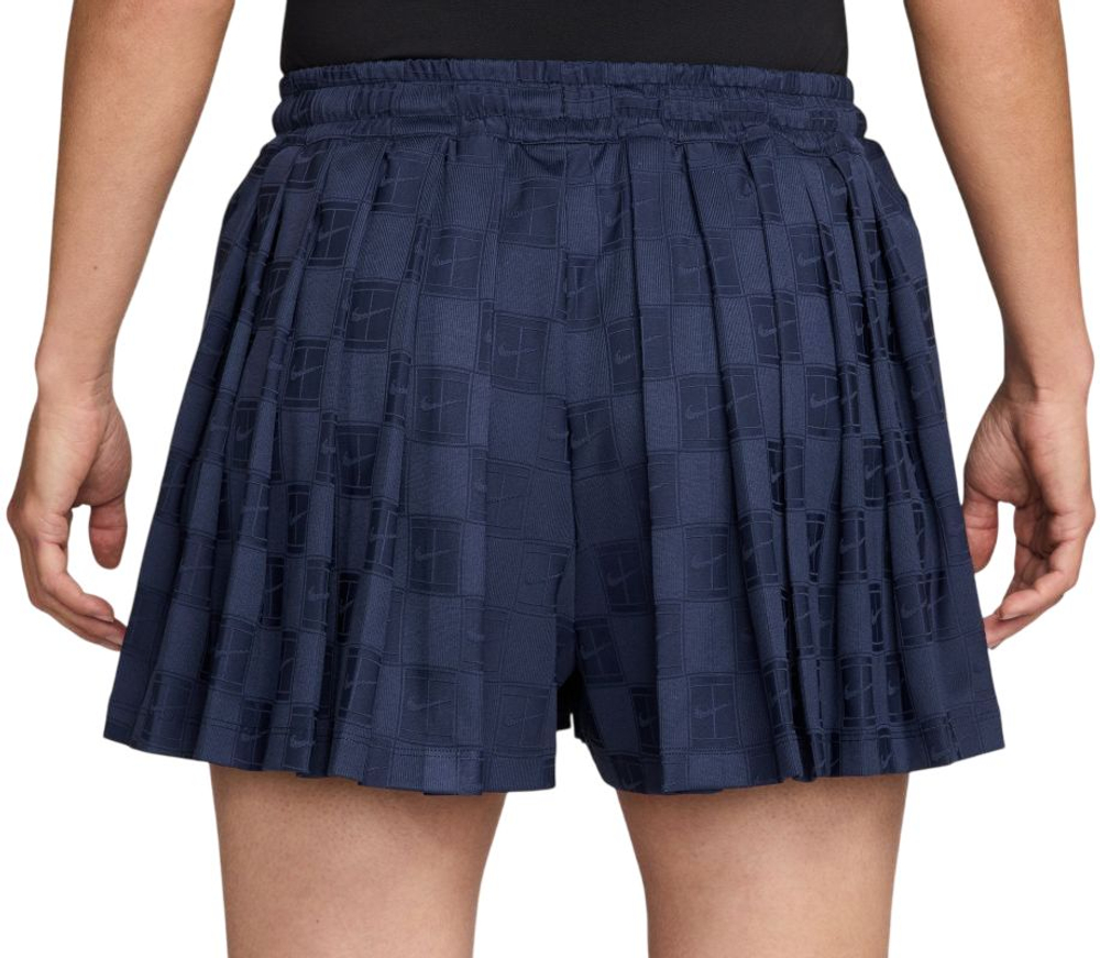 Женские Шорты теннисные Nike Court Collection Dri-Fit High-Waisted - midnight navy