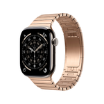 Умные часы Apple Watch Series 11 GPS + Cellular, 46mm, Natural Titanium Case with Gold Link Bracelet