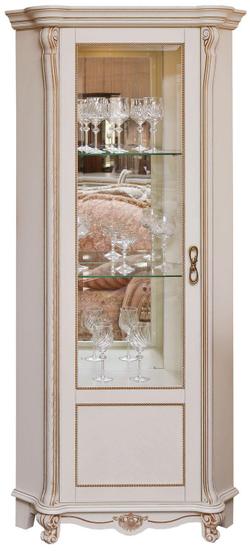 Шкаф с витриной «Алези» П1.350.0.13-01 (П350.13-01)