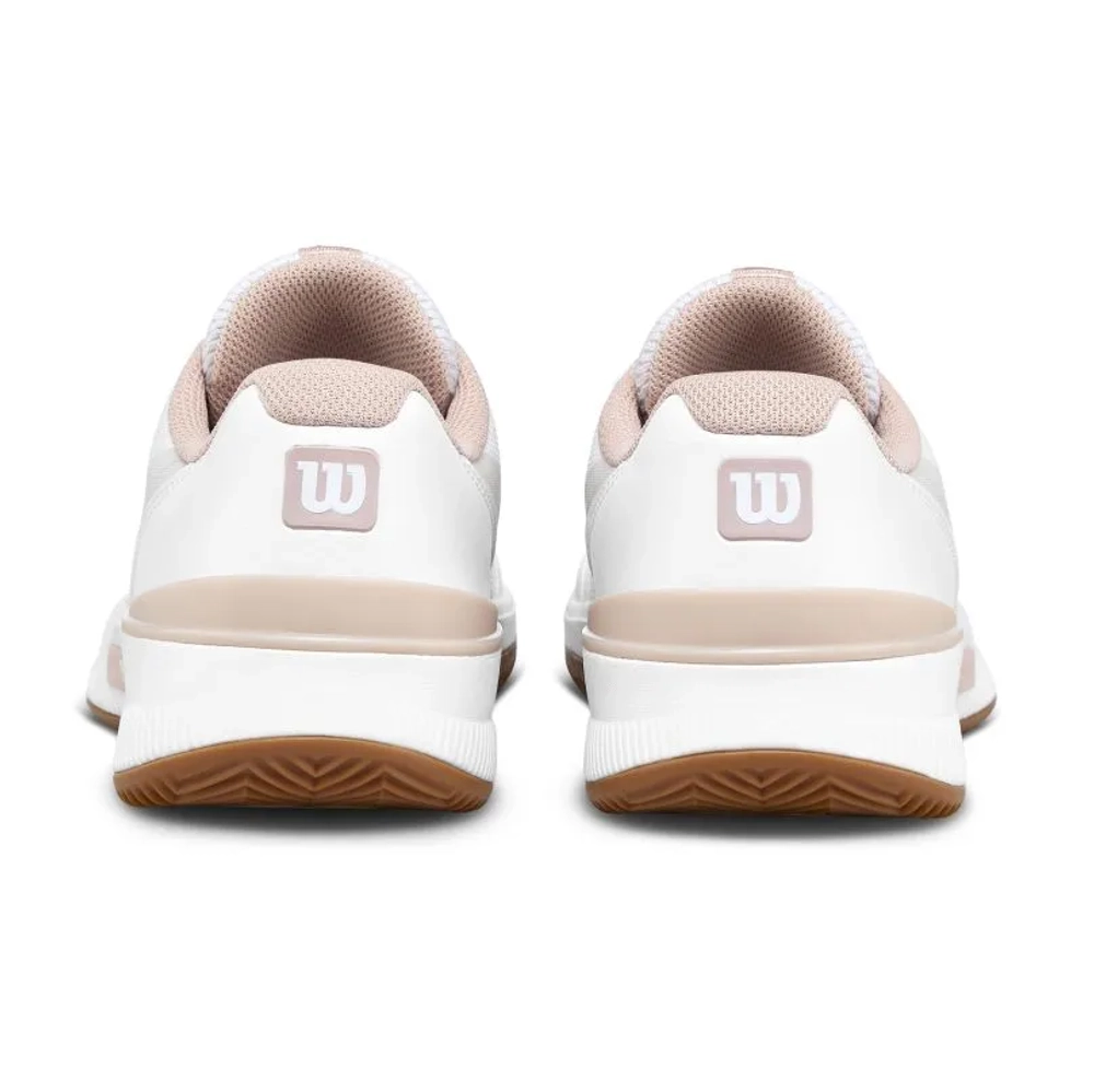 Женские теннисные кроссовки Wilson Intrigue Pro Clay - white/cameo rose/gum