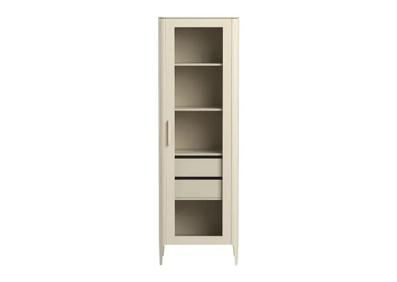 Витрина Type oak стеклянная высота 200 см R (дымка)