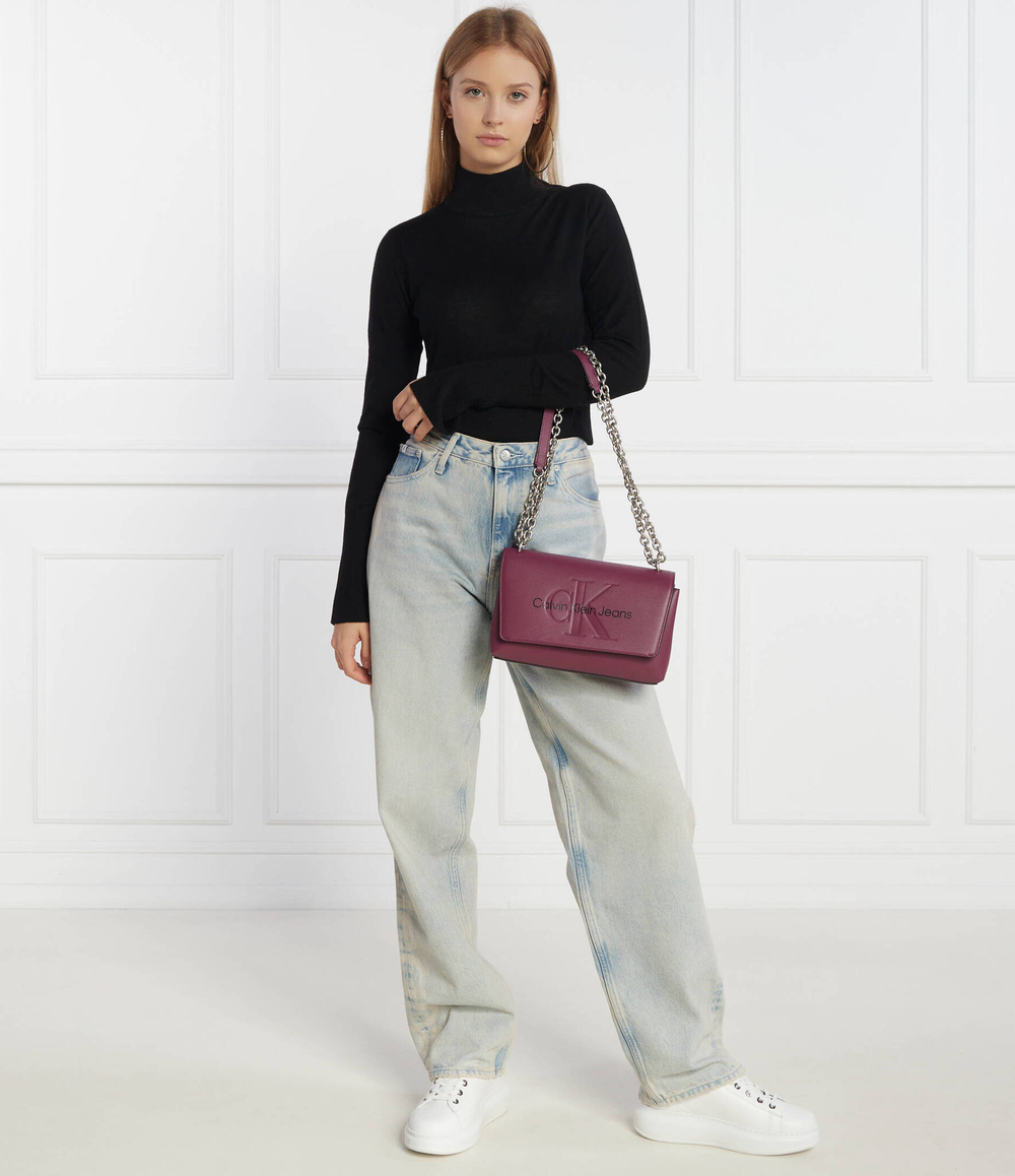 Сумка-мессенджер CALVIN KLEIN JEANS - фиолетовый(K60K607198)