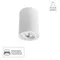Точечный светильник Sentry A1560PL-1WH Arte Lamp