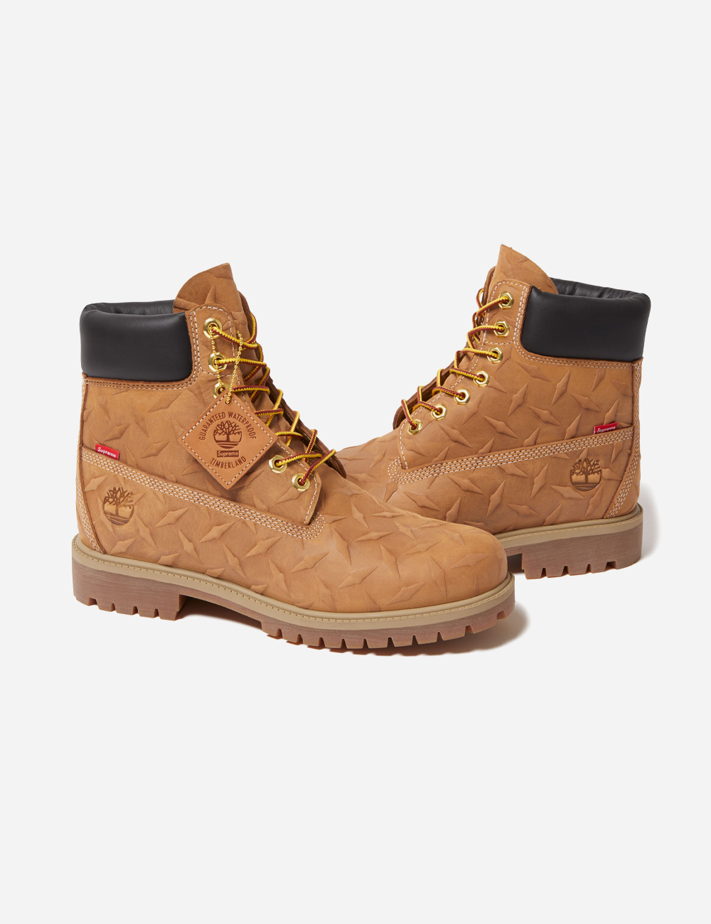 Supreme x Timberland Diamond Plate Men 6-Inch Premium Waterproof Boot