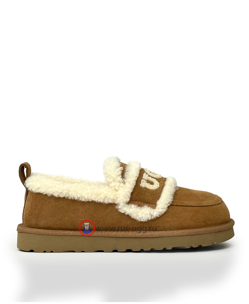 UGG CLASSIC FAT DING SLIP ON Chestnut