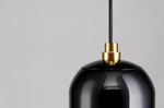 Pendant design lamp Aballs  by Parachilna (Black,  D15)