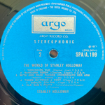 Stanley Holloway ‎– The World Of Stanley Holloway (Англия 1971г.)