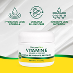 NaturesPlus, крем с витамином E, 30 000 МЕ, 63 г (2.2 унции)