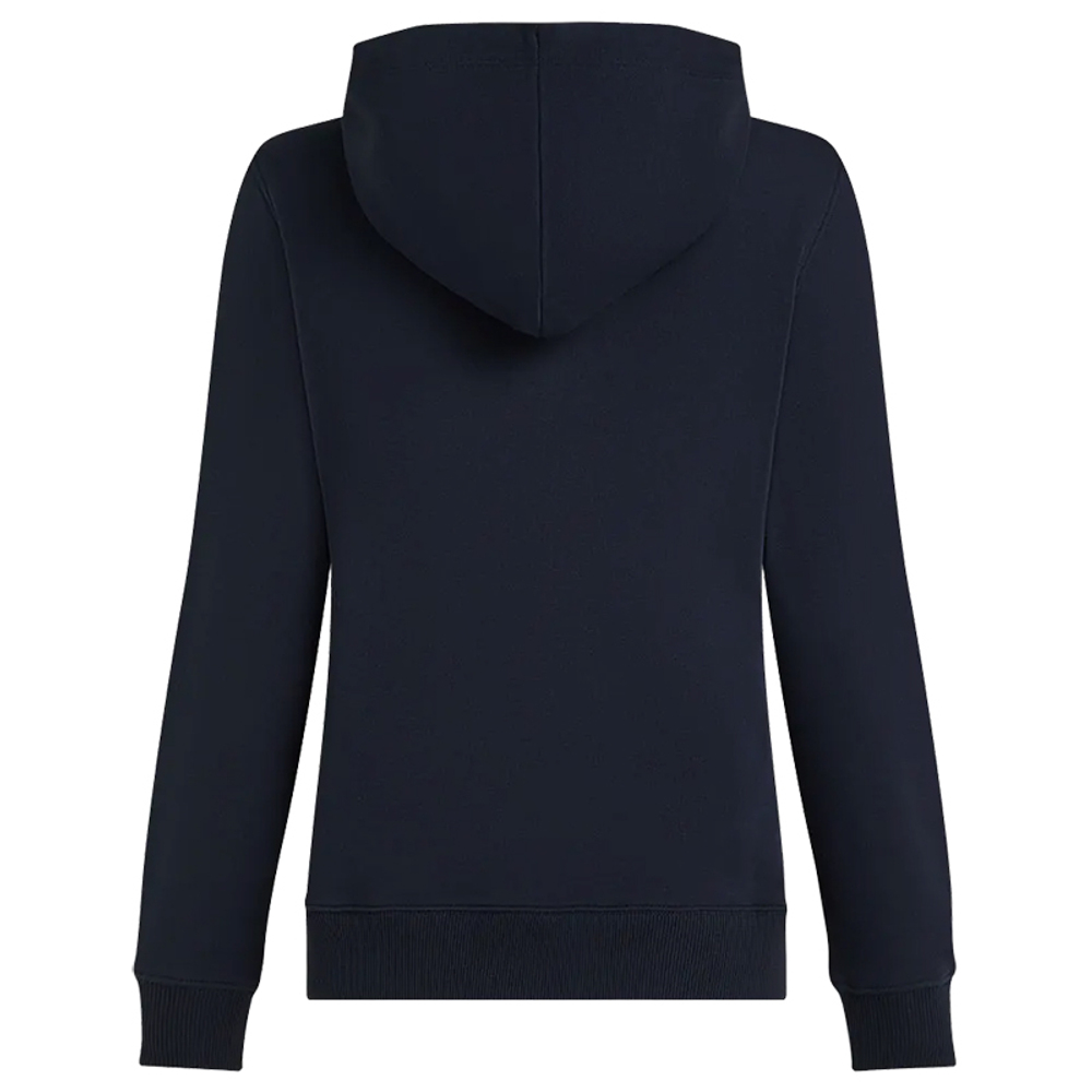Женская Кофта теннисная Tommy Hilfiger Regular Hilfiger Script Hoodie - небесный