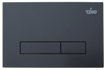 Кнопка смыва TIMO INARI FP-003MB (250x165) matt black, шт