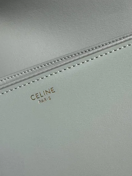 Сумки CELINE CLASSIQUE TRIOMPHE из блестящей кожи