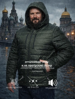 Куртка демисезонная большие размеры