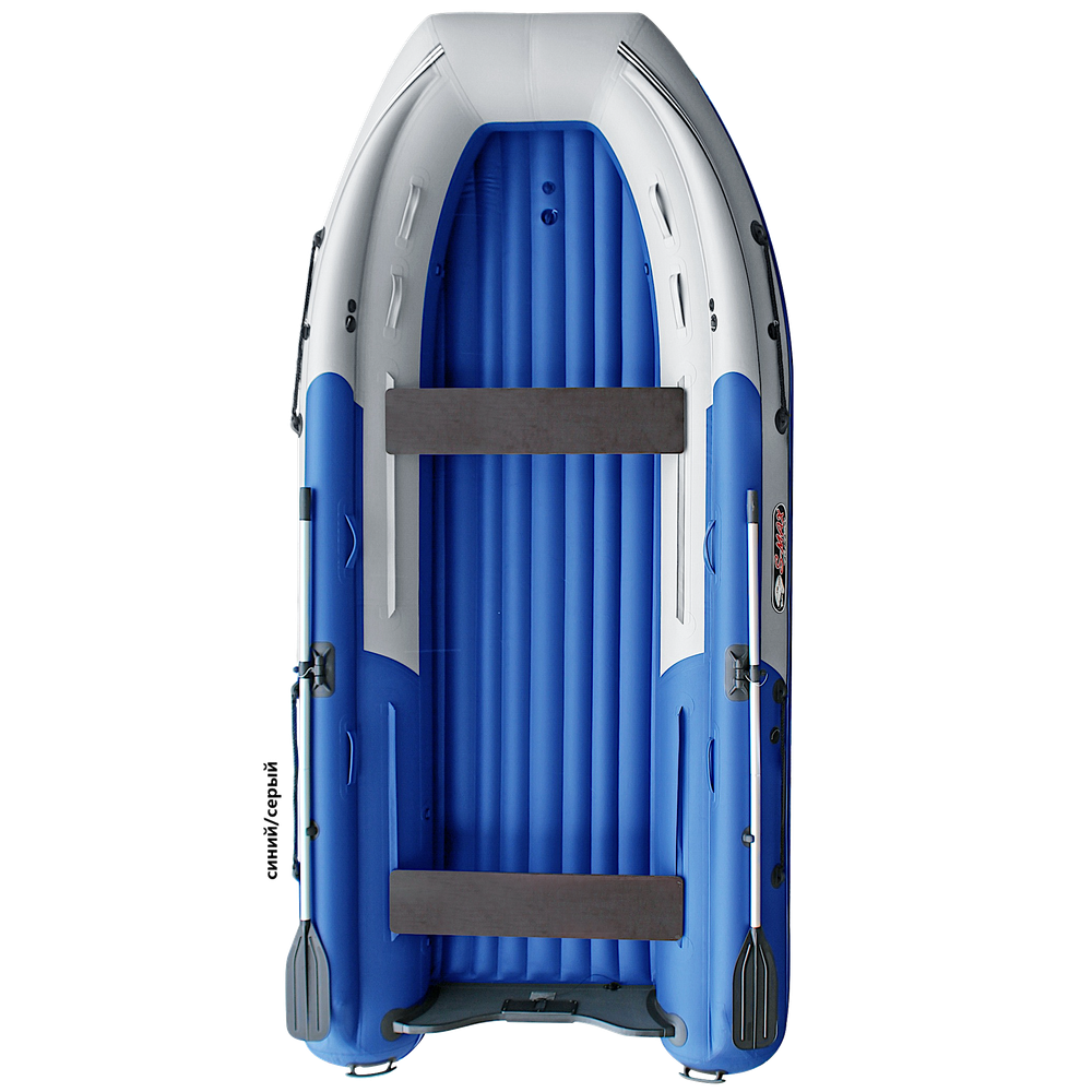 Лодка ПВХ Angler Reef Тритон S-Max 400FiND с интегрированным фальшбортом -