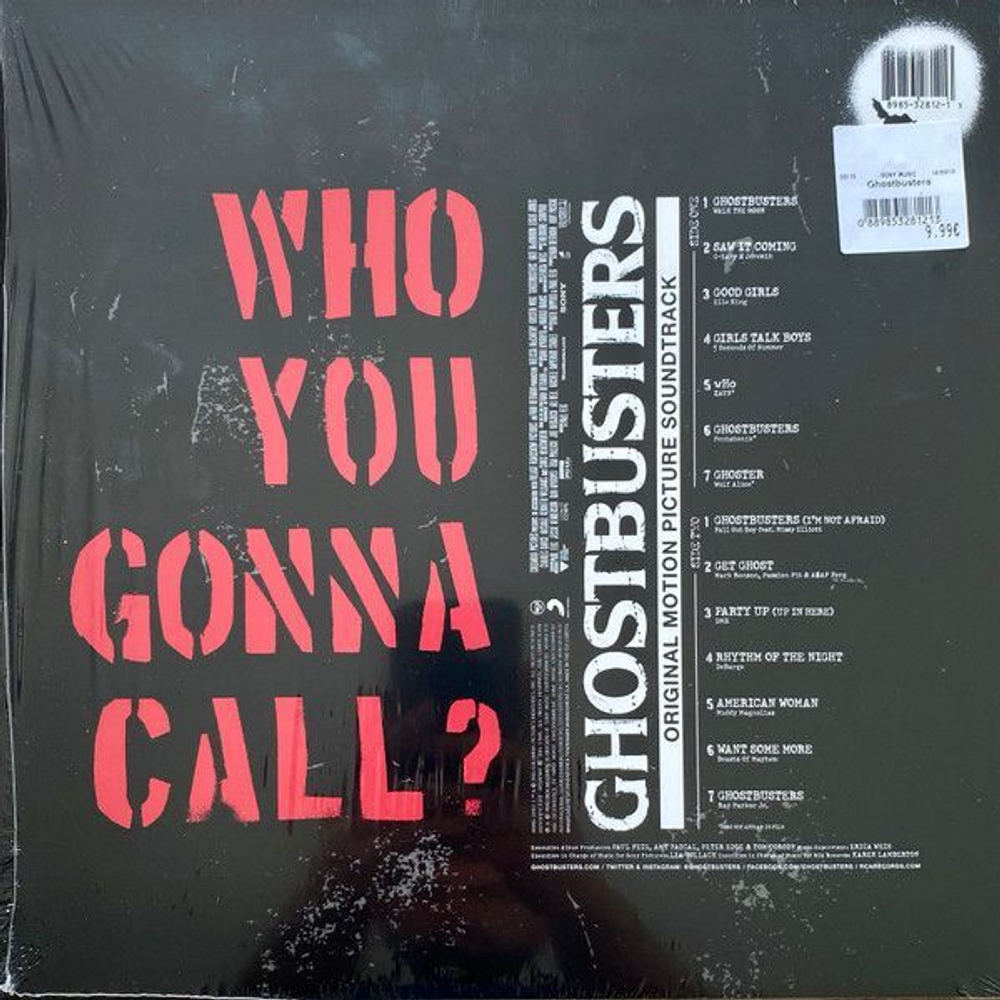 Виниловая пластинка Various Ghostbusters Original Motion Picture Soundtrack