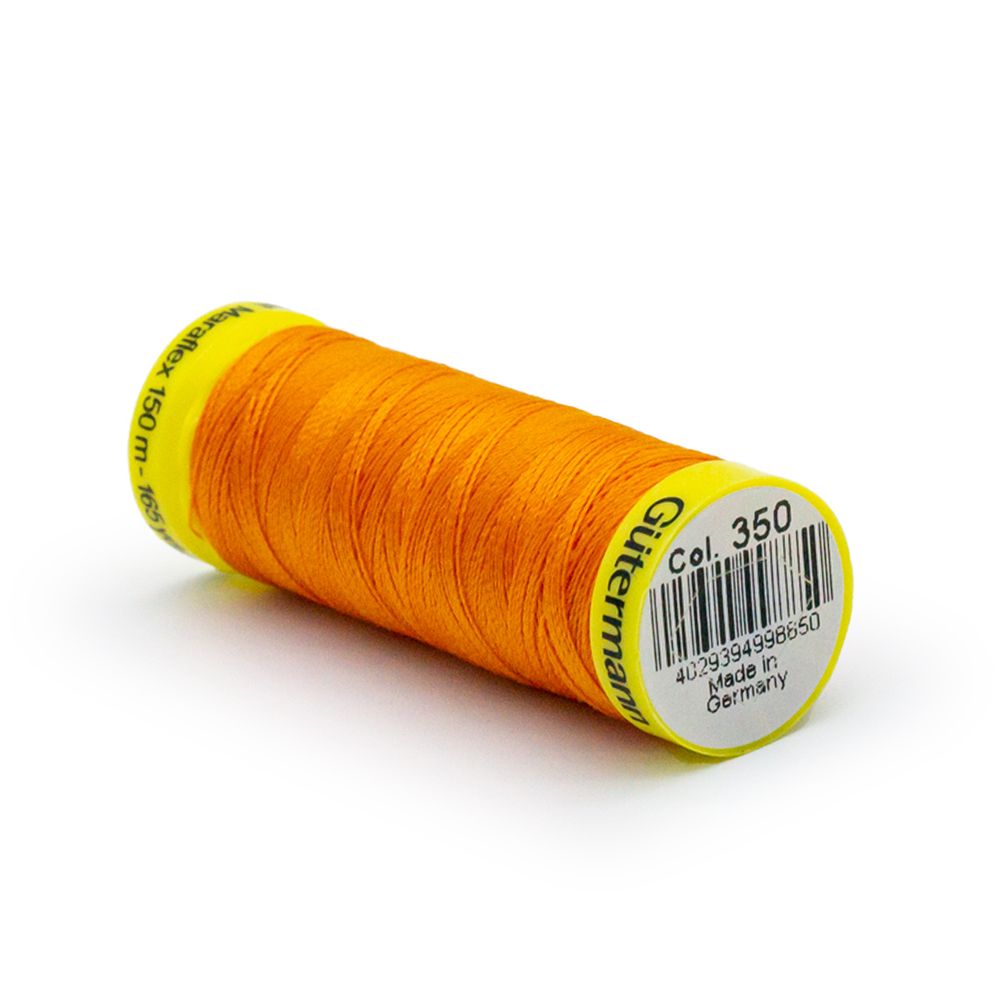 Нитки для трикотажа Gutermann Maraflex 120 (150 метров), 5 кат. | 350 св.оранжевый