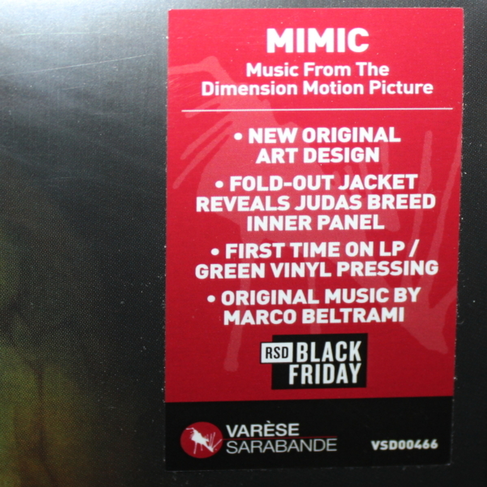 Soundtrack / Marco Beltrami: Mimic (Deluxe Edition)(Coloured Vinyl)(LP)