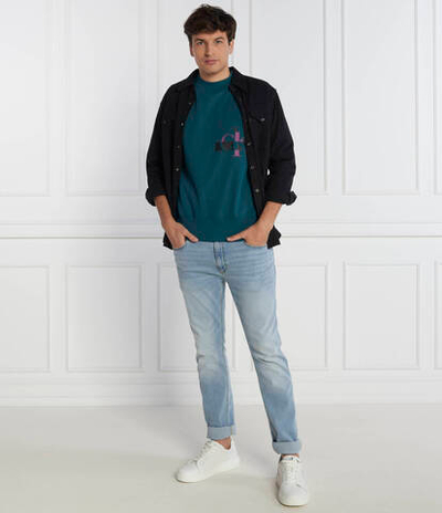 Худи CALVIN KLEIN JEANS - бирюзовый(J30J324092)