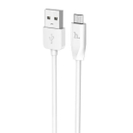 Usb Кабель-зарядка Micro Hoco X1 Rapid 2.4A 2м силиконовый белый