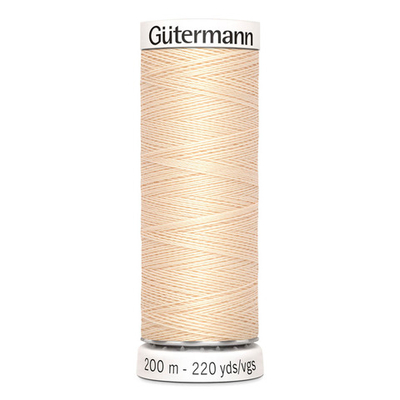 Нитки универсальные Gutermann Sew-all 100 (200 метров), 5 кат. | 005 кремовый
