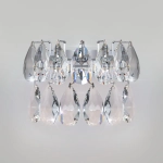 Настенный светодиодный светильник с хрусталем 437/1 Strotskis, LED